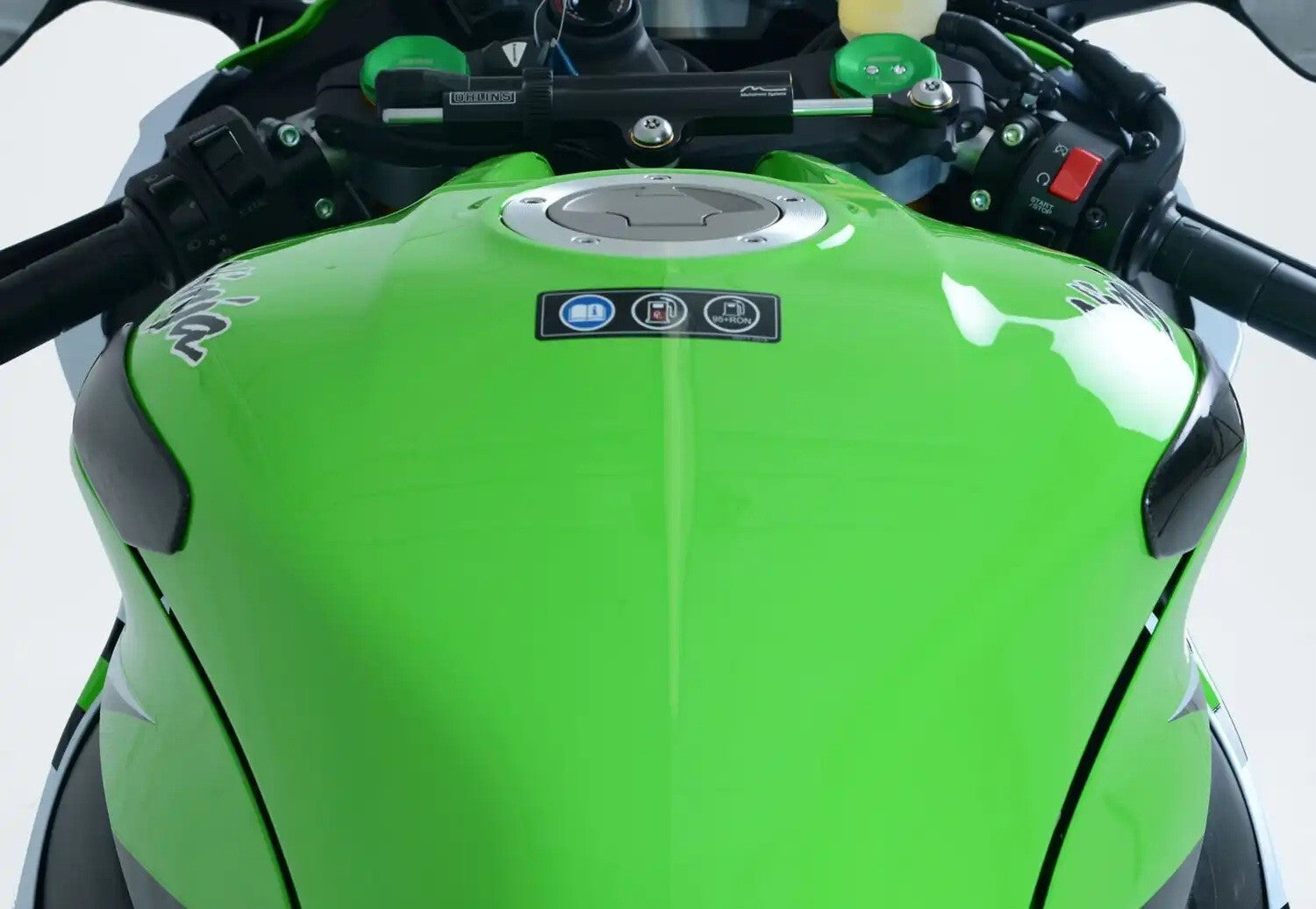 Carbon Fiber Tank Sliders for Kawasaki ZX10R '11-'20
