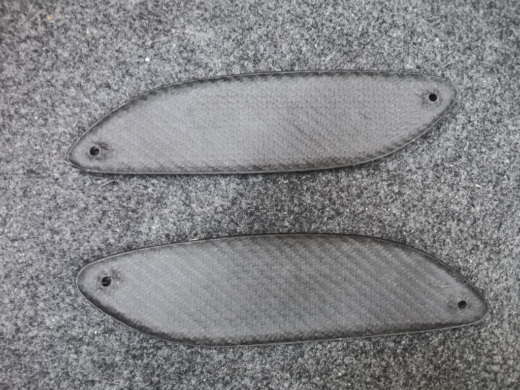 R Magic Rear Spoiler Wing Carbon Fiber Side Cover for Mazda RX-8 (SE3P) 04-12