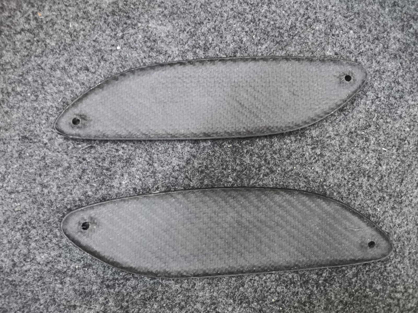 R Magic Rear Spoiler Wing Carbon Fiber Side Cover for Mazda RX-8 (SE3P) 04-12