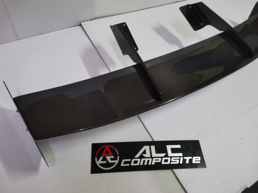 Fit For golf MK7 ALC Composite design Carbon Fiber Rear GT wing W/Carbon bracket