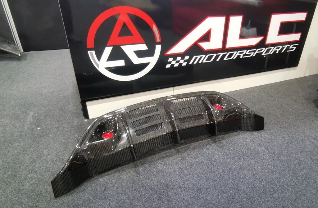 Fit For 08-16 Nissan Skyline GTR R35 WLD Style Rear Bumper Carbon Fiber Diffuser