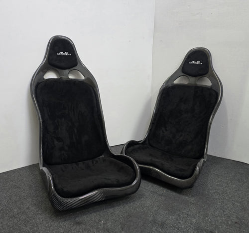 ALC Composite Carbon Fiber Bucket Seat L Size 2pc Set (L&R) Universal Fitting