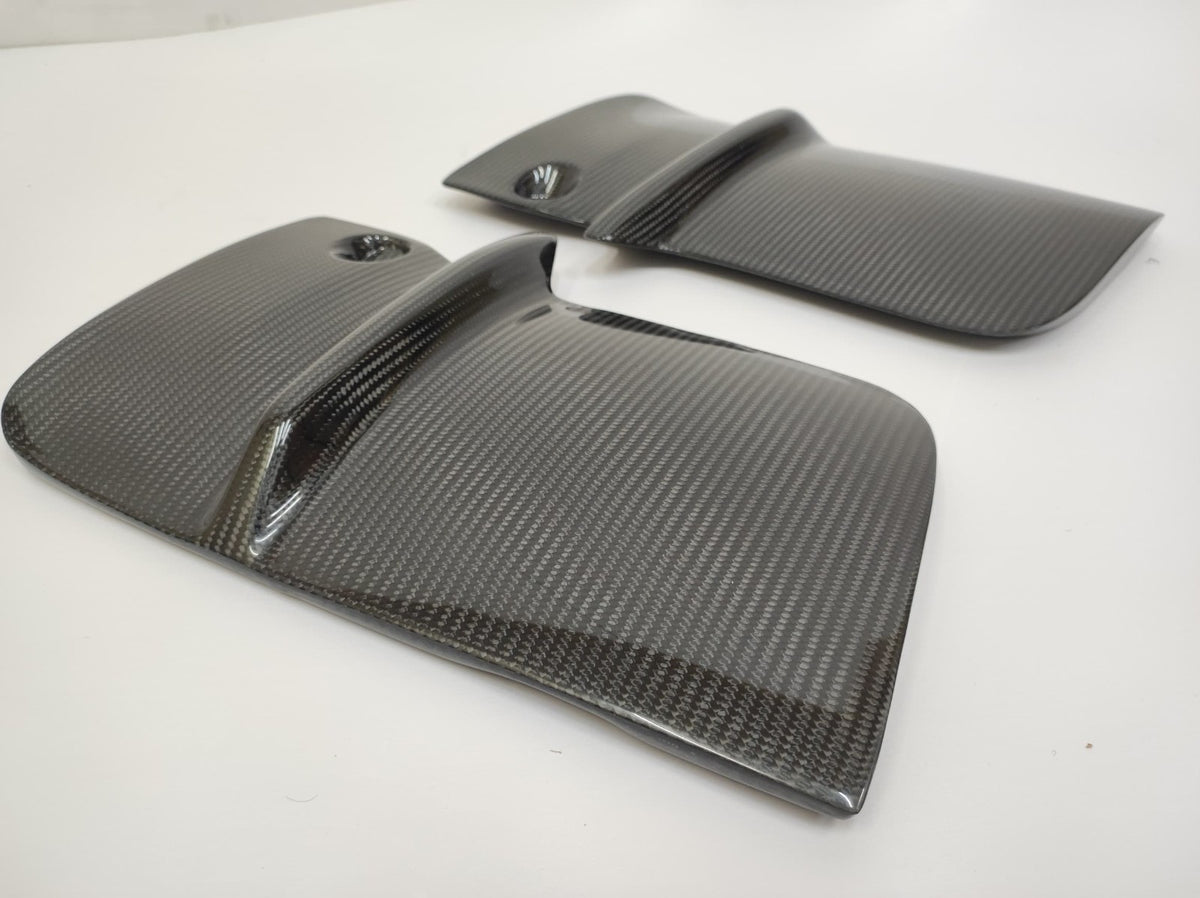 Fit For GR Yaris GXPA16 Carbon Fiber Front Bumper Duct Cover / Fog Lamp Delete