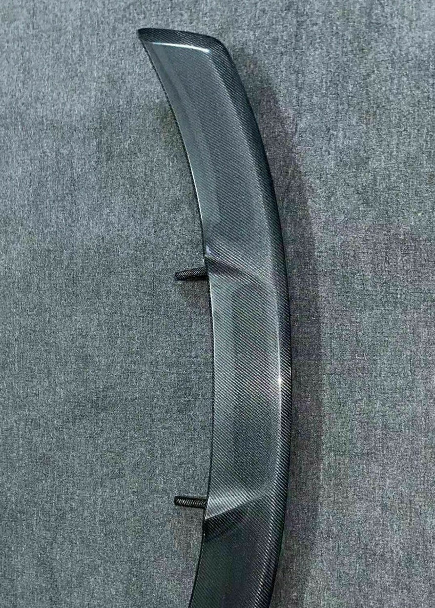 Fit For Ferrari 488 GTB NVTC Style Carbon Fiber Rear Spoiler Wing (Bolt On)