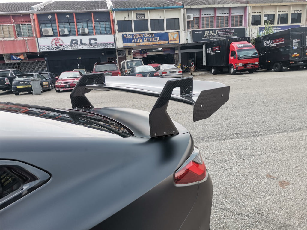 Fit For BMW G80/G82 M3/M4 Dry Carbon ALC Composite GT4 Rear Wing UPGRADED Ver. 2