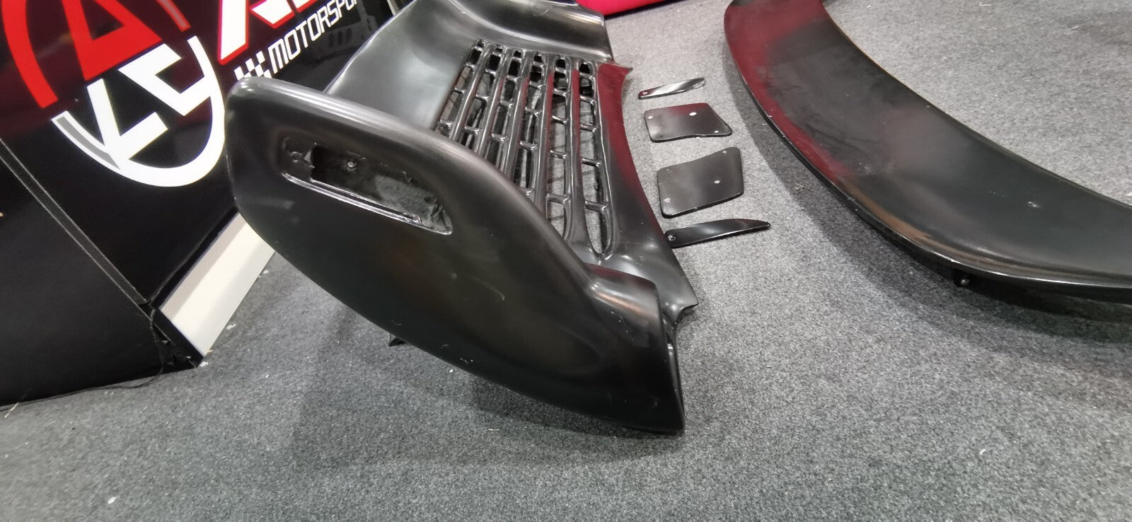 Fit For Porsche 911 996 TURBO/C4S Cabriolet ONLY Rear Engine Decklid & Wing