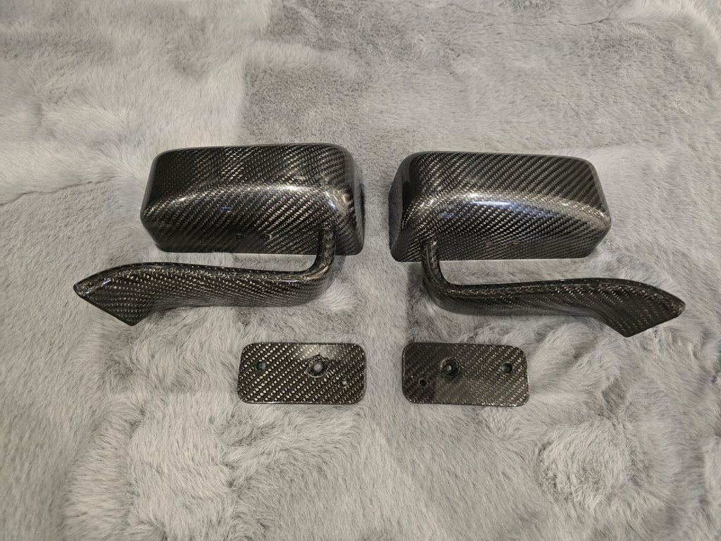 ALC Dry Carbon Fiber Twill Weave LMGT side Mirror (Universal/S2000)