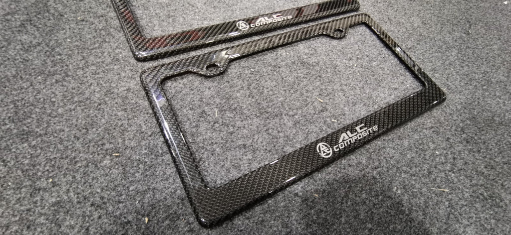 Carbon Fiber License Plate Holder US size