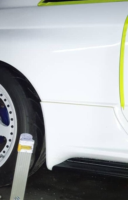 Fit For Nissan R32 GTR Carbon Fiber SIDE SKIRT EXTENSIONS (For N1 side skirt)
