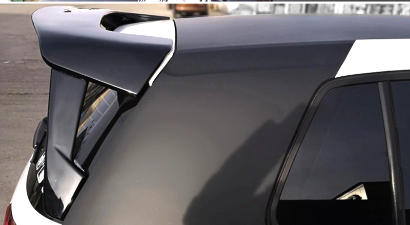 Fit For 15-19 VW Golf GTI MK7 Rear Spoiler Wing Non painted (Fiberglass) 