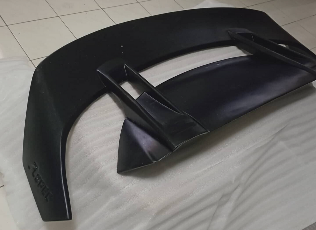 Fit For Volkswagen Scirocco MK3 FRP Aspec Style Rear Top Spoiler Wing 