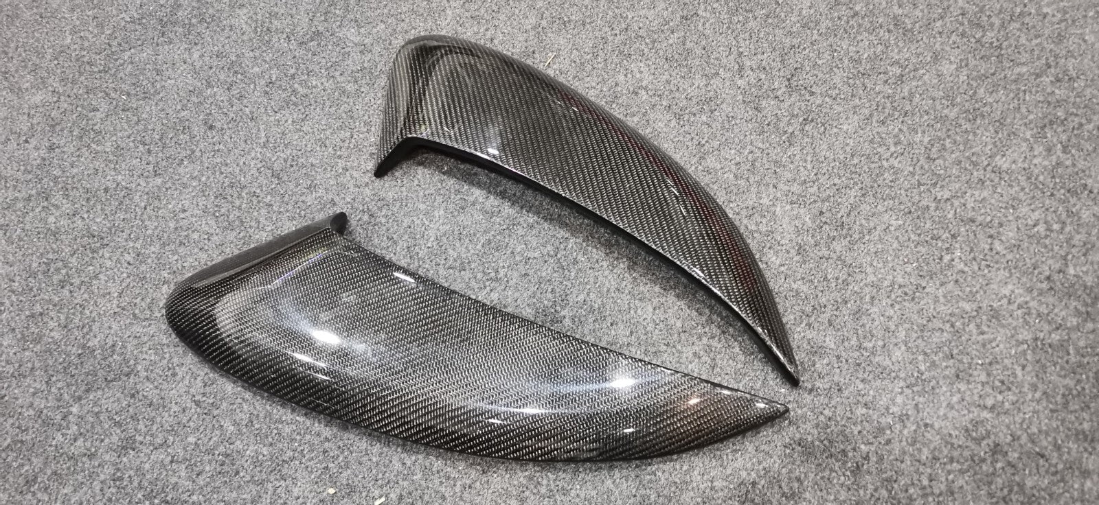Fit For Porsche 981 Boxster Cayman 13-16 Carbon Side Air Vent Cover Without GT4