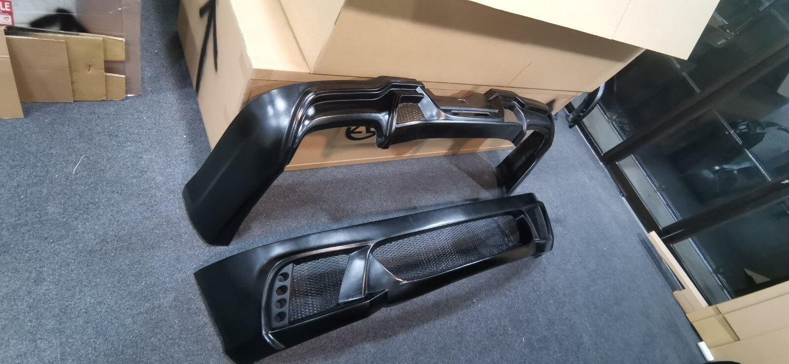 Fit For Infiniti V36 G25 G35 G37 Q40 Sedan Front and Rear skirt Wald design FRP