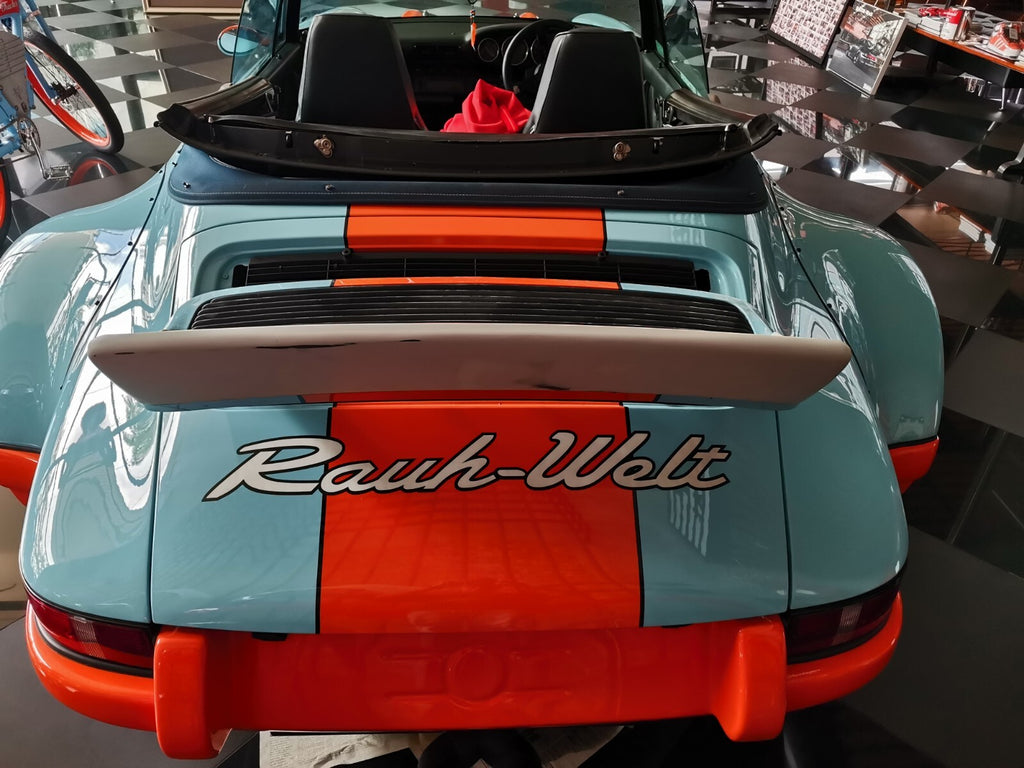 Fit For Porsche Carrera 911 (964) ALC Design FRP Ducktail Spoiler (stick on)