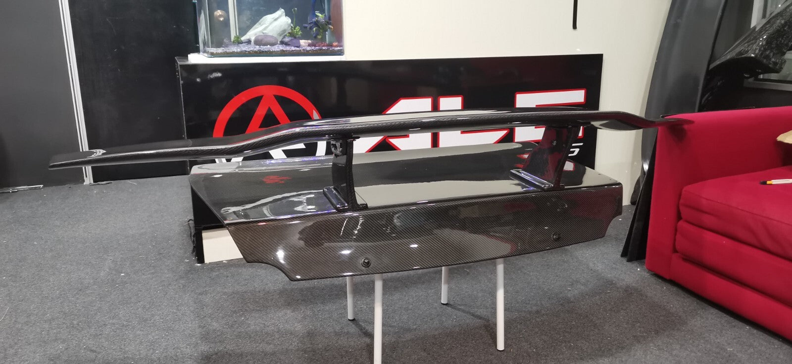 Fit For Nissan GTR R35 ALC Carbon Fiber Wing