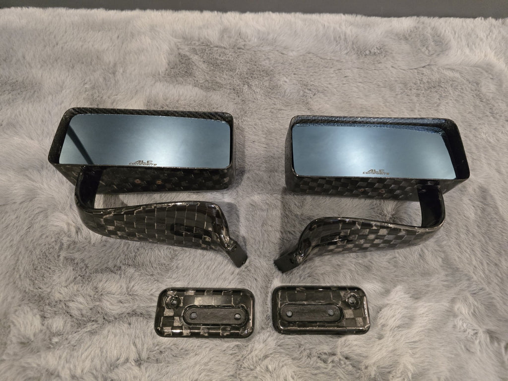 ALC Dry Carbon Fiber Spread Tow Plain Weave LMGT Side Mirror (Universal/H.S2000)