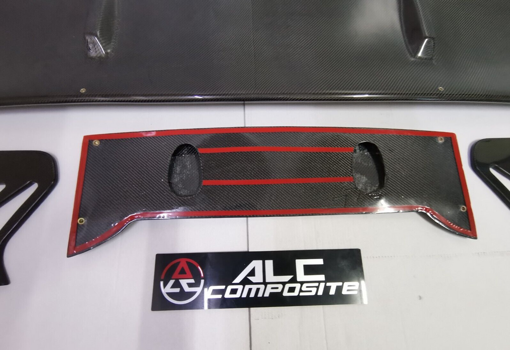 Carbon Fiber ALC Swan Neck Rear Wing Fit For Lamborghini Gallardo Spyder/coupe