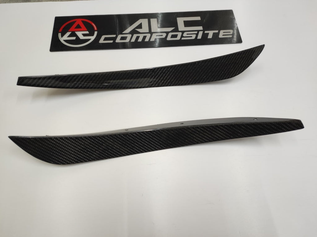 Fit For Audi R8 Gen 1 2008-2015 Front Bumper ALC Carbon Fiber Canard