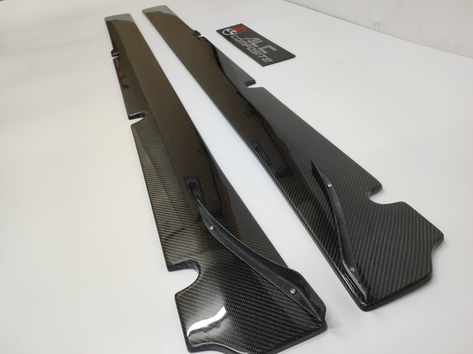 Fit For Honda S2000 AMIS Style Carbon Fiber Side Lip/Splitter