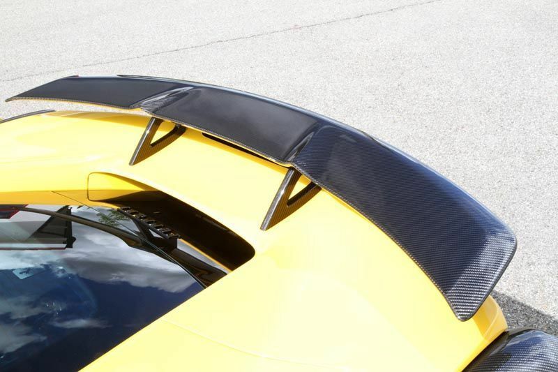 Fit For Ferrari 488 GTB NVTC Style Carbon Fiber Rear Spoiler Wing (Bolt On)
