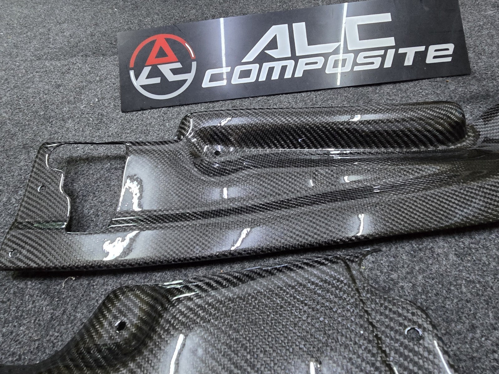 ALC Design Carbon Fiber Radiator Cooling Plate Toyota GT86/FRS, Subaru BRZ 13-20