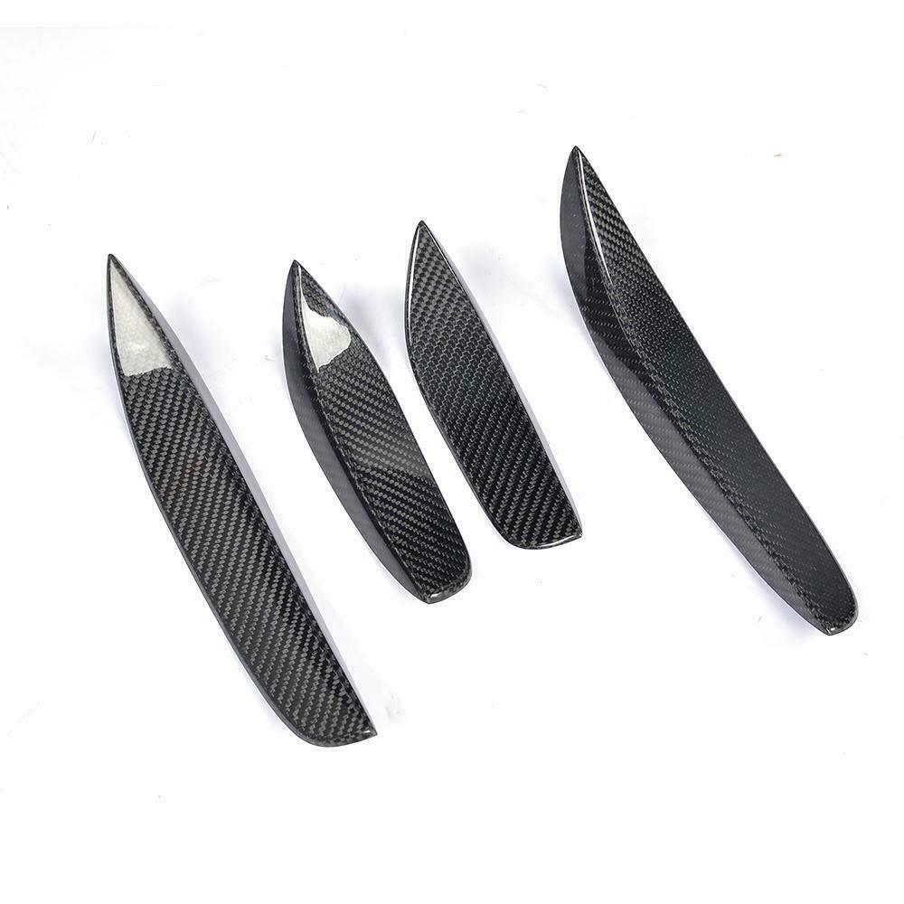 Universal Carbon Fiber Canard 4pc set For VW/Porsche/BMW/Mercedes/Audi