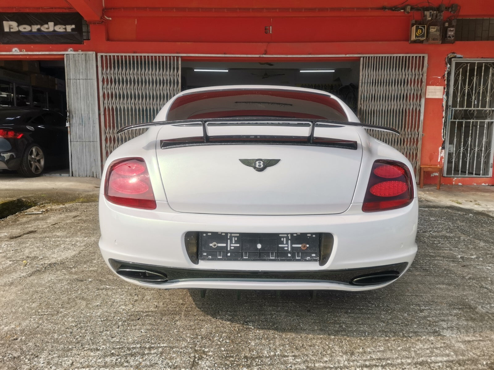 Fit For Bentley Continental GT Speed Supersports GT rear Wing Spoiler 2005-11