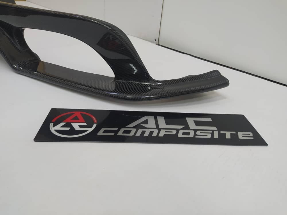 Fit For Audi TTS/TTRS MK2 8J Carbon Fiber Rear bumper Lower Diffuser & Side Spat
