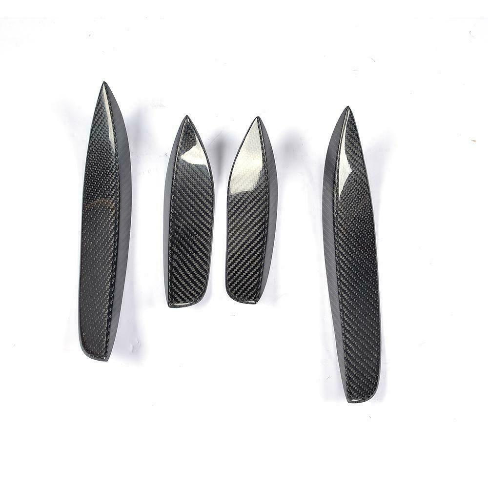 Universal Carbon Fiber Canard 4pc set For VW/Porsche/BMW/Mercedes/Audi