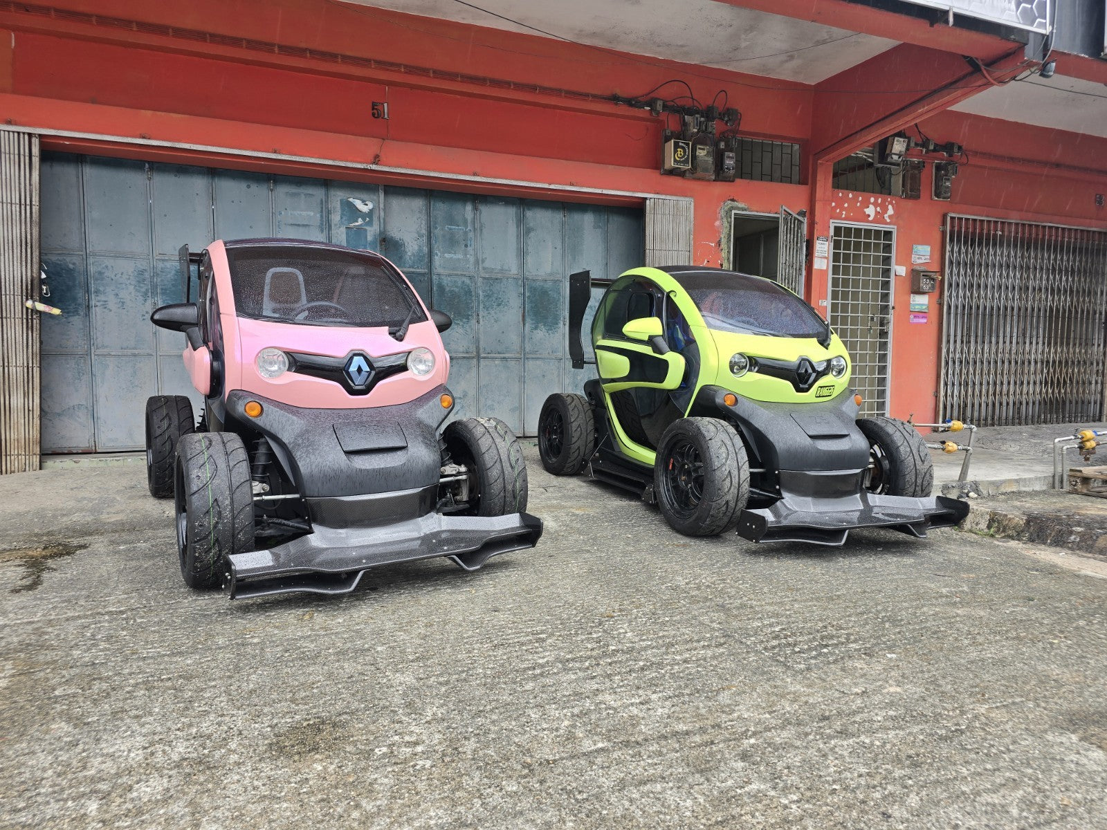 Fit For Renault Twizy ALC Composite F1 Design Kit
