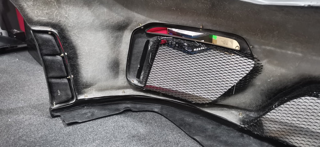 Fit For Porsche Boxster/Cayman 718 GT4 Style Front Bumper with grill w/o DRL 