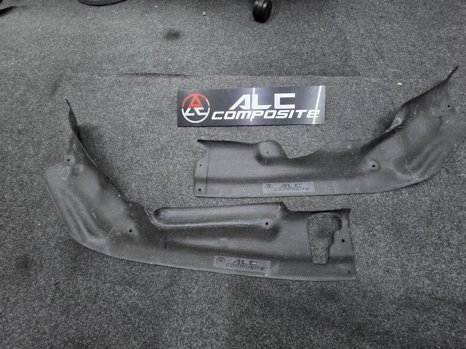 ALC Design Carbon Fiber Radiator Cooling Plate Toyota GT86/FRS, Subaru BRZ 13-20