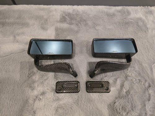 ALC Dry Carbon Fiber Twill Weave LMGT side Mirror (Universal/S2000)