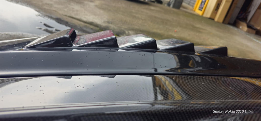 ALC Composite Carbon Fiber Universal/S2000 Hood/Fender Louvre Vents (Pair)