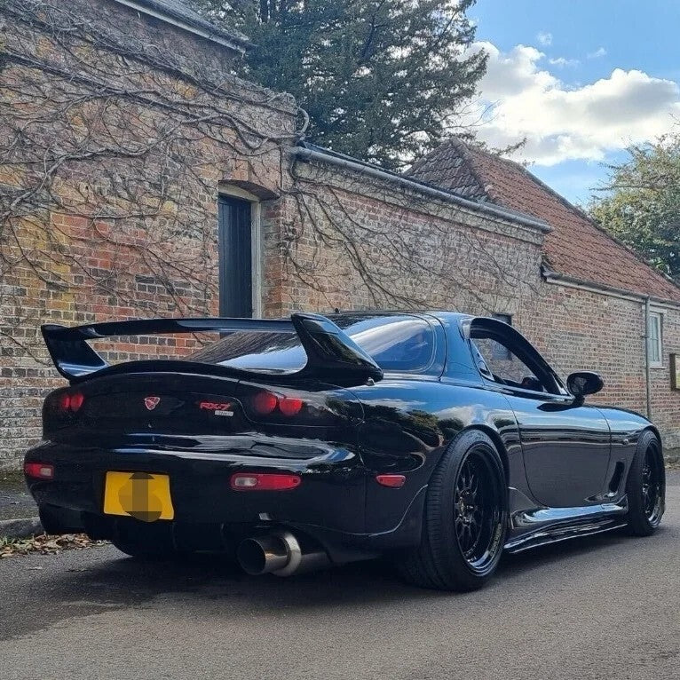 Fit For Mazda RX7 FD3S/JM1FD 1991-1997 Dry Carbon Fiber Door Visor (Stick On)