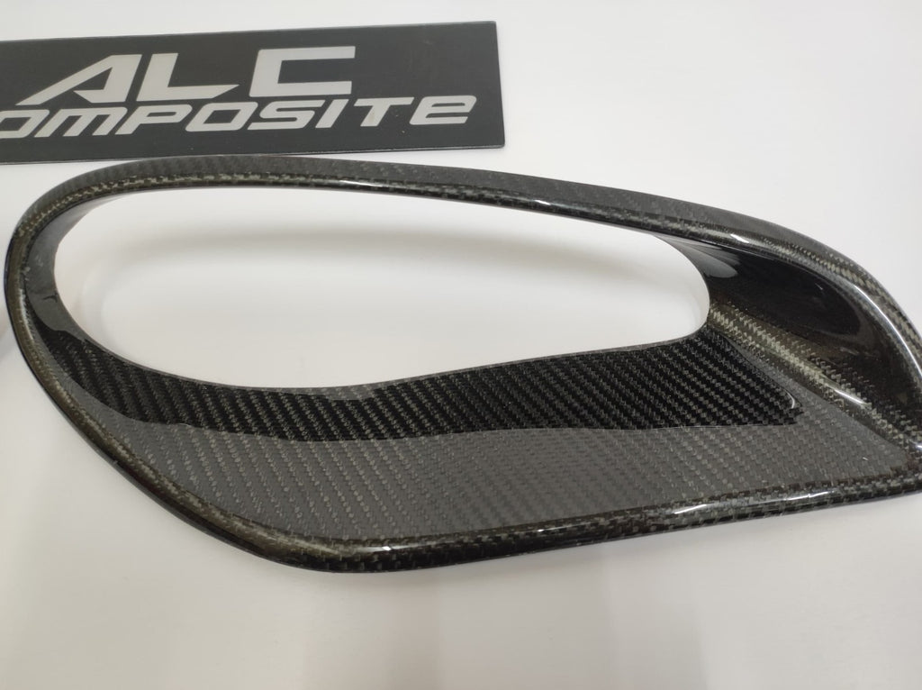 For Porsche 911 991 Turbo S 14-18 Dry Carbon Side Fender Air Vent Intake Covers