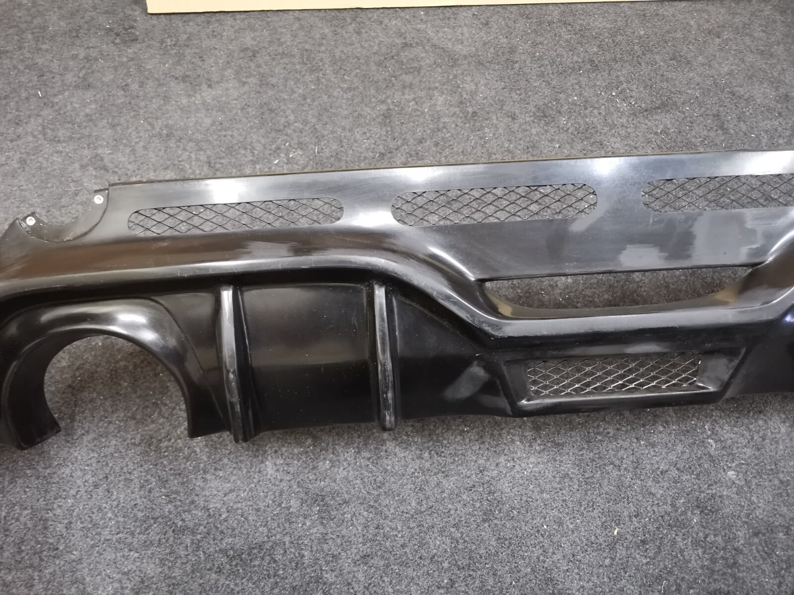 Fit for Toyota Yaris GR V Style Rear Bumper Lower Diffuser/Valance FRP Material