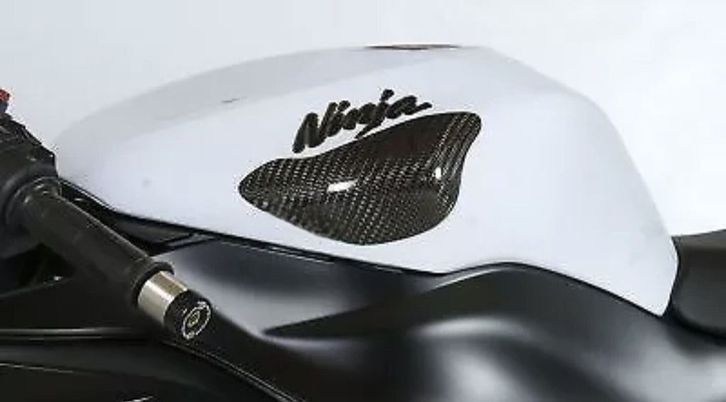 Carbon Fiber w/Kevlar Tank Sliders for Kawasaki ZX10R ('08-'10) & ZX6R ('09-)