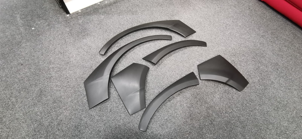 Fit For Toyota Yaris GR (GXPA16) FRP Wide Fender Trim/ Flares 6pc set (stick on)