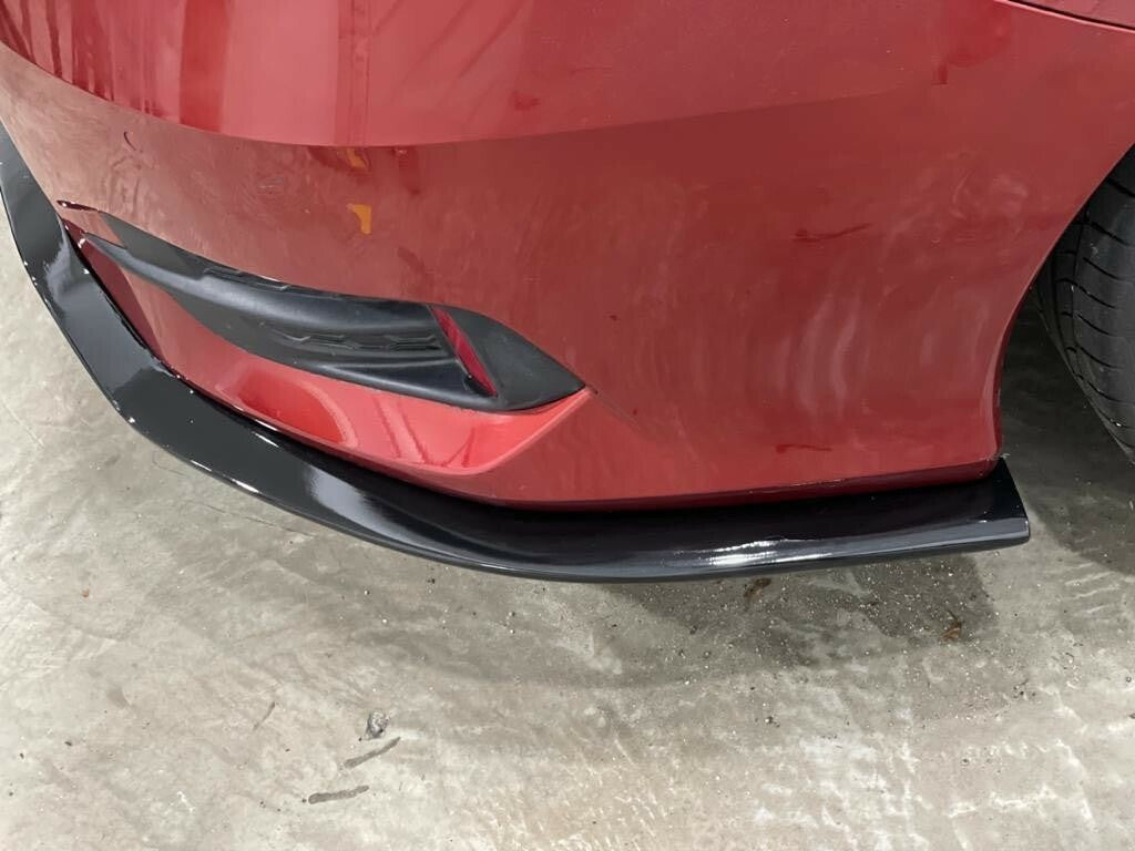 Fit For Civic FC sedan rear skirt SB style