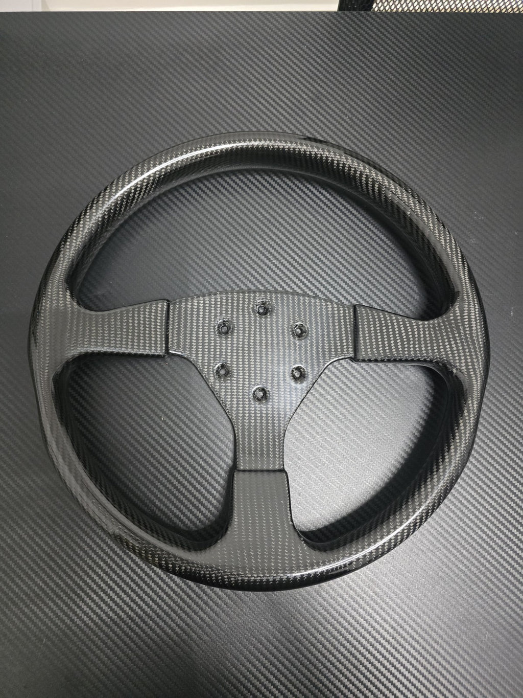 ALC Composite Dry Carbon Fiber lightweight Steering Wheel Fit For JDM/EDM/USDM
