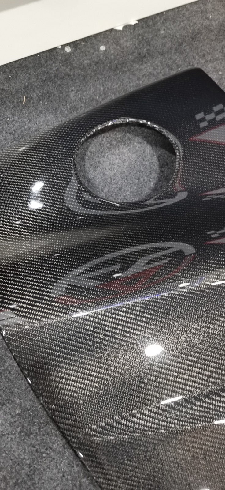 FIT FOR AUDI R8 V8 & V10 COUPE 08-15 CARBON FIBRE SIDE BLADES (LEFT AND RIGHT)