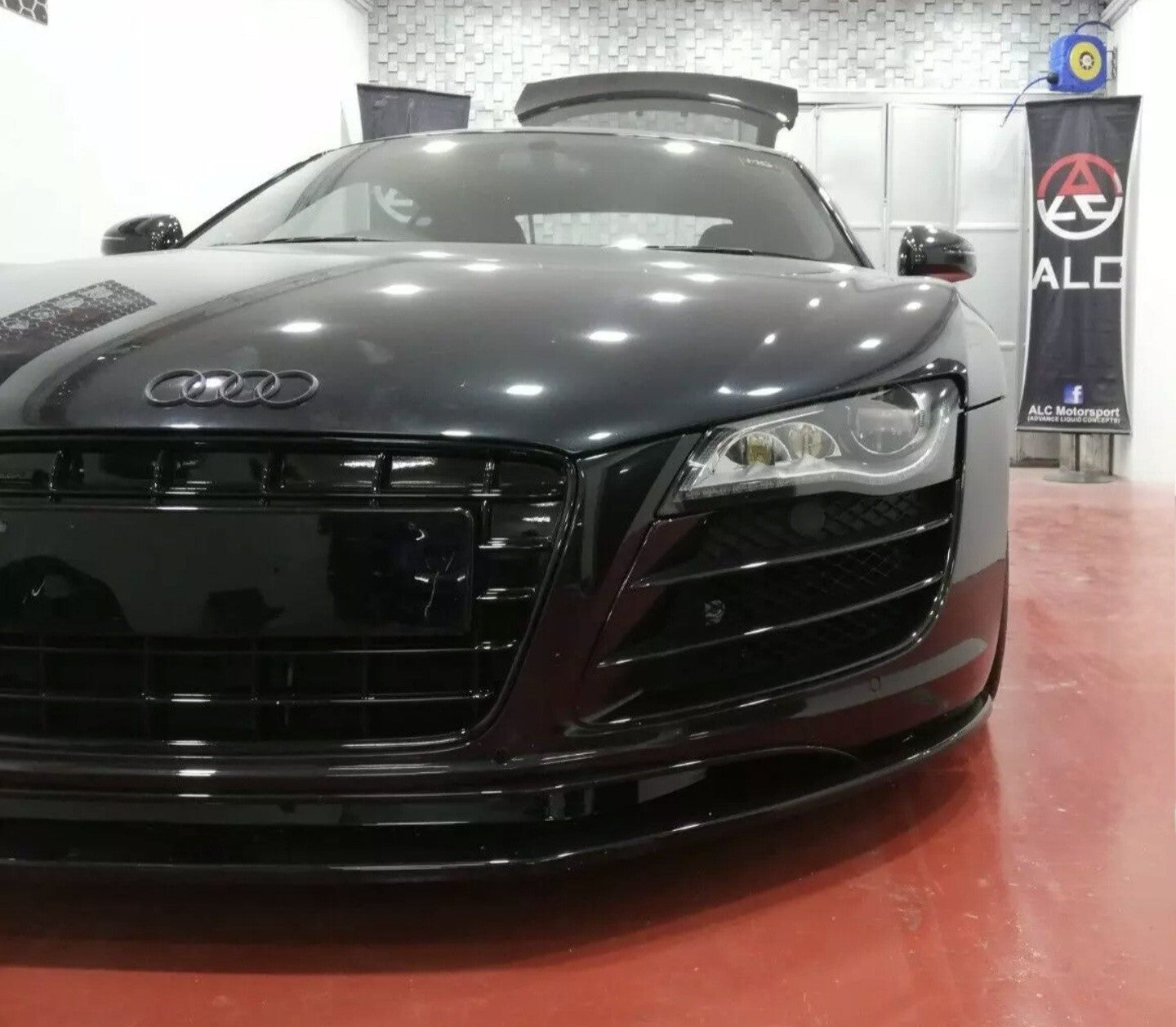 Fit For Audi R8 Carbon Fiber Front lip 2008 - 2015