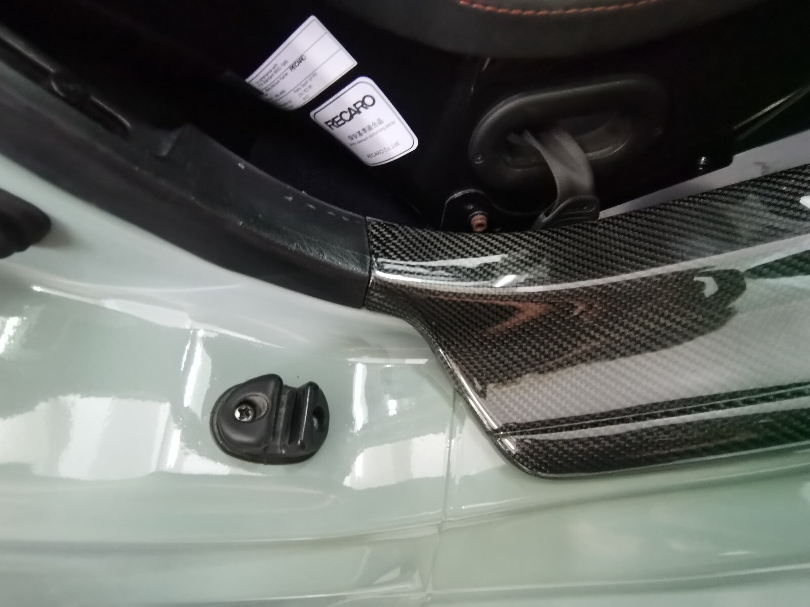 Fit For Honda S2000 Carbon Door Sill Trim AP1 AP2 Entrance Kick Scuff Plate