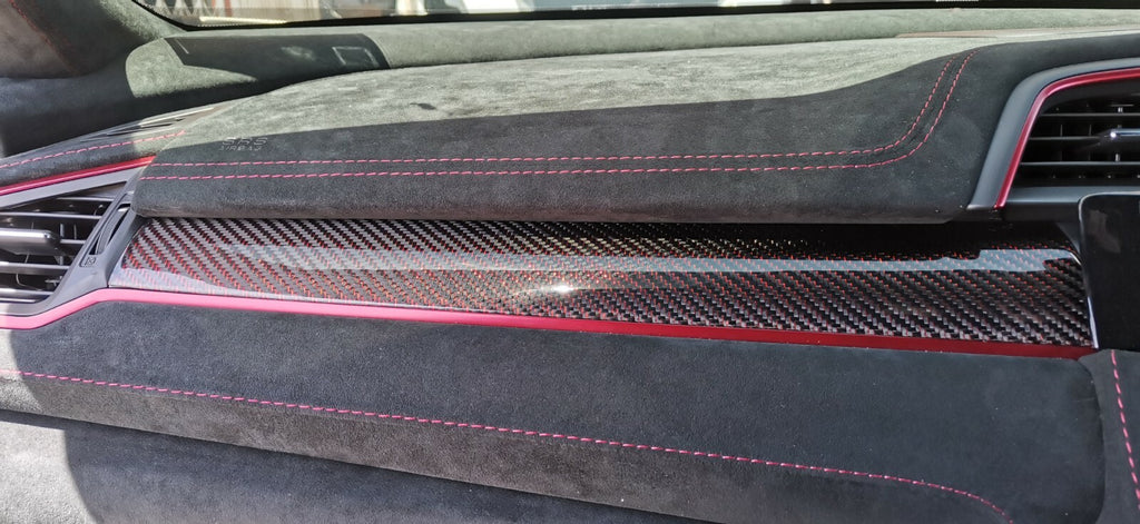 FIT FOR HONDA CIVIC FK8 CARBON FIBER INTERIOR TRIM SET - 2017+ CIVIC TYPE-R