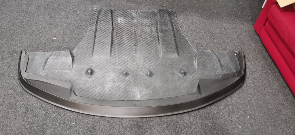 Fit For Honda Civic FD2R ALC Dry Carbon Front Diffuser (Track Pack Edition)