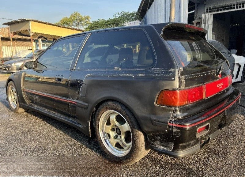Fits 88-91' Honda Civic EF Hatchback FRP Wide Bodykit