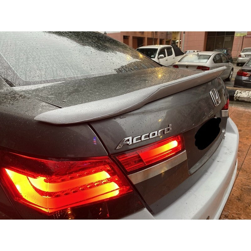 Fit For 2008-2012 8th Gen Honda Accord Sedan JDM Rear Trunk Spoiler (Stick On)
