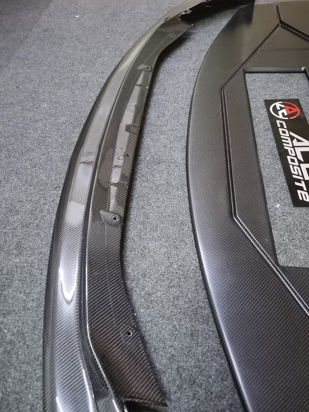 Carbon Fiber Front Splitter w/ undertray – BMW M4/M3 G82/G80