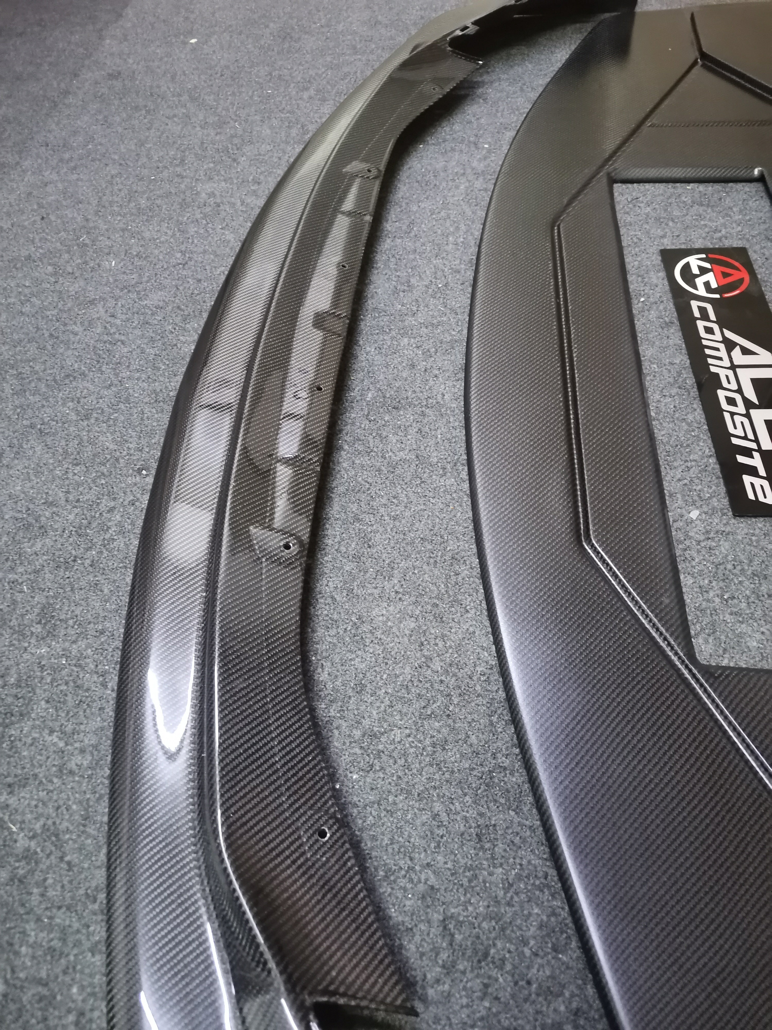 Carbon Fiber Front Splitter w/ undertray – BMW M4/M3 G82/G80